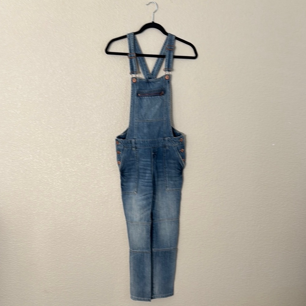 H&M Blue Denim Overalls Classic Bib Design